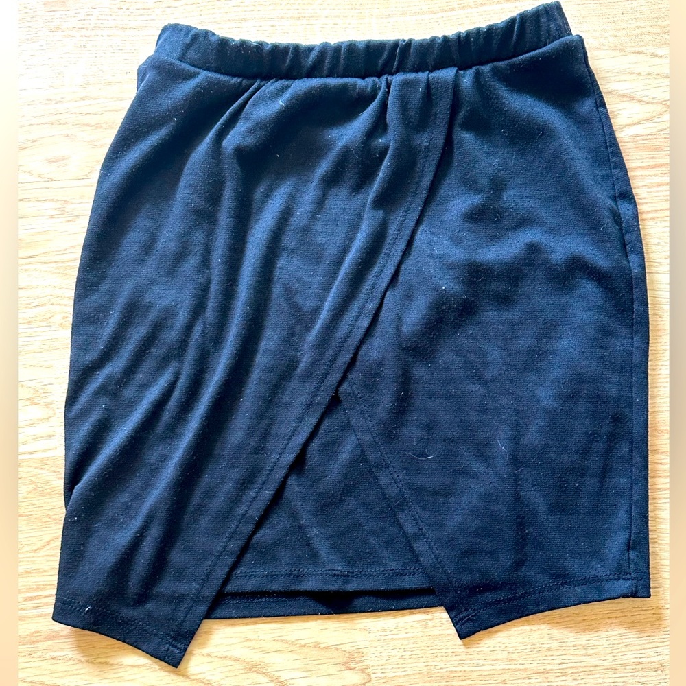 💜Charlotte Russe Black Mini Skirt-S
